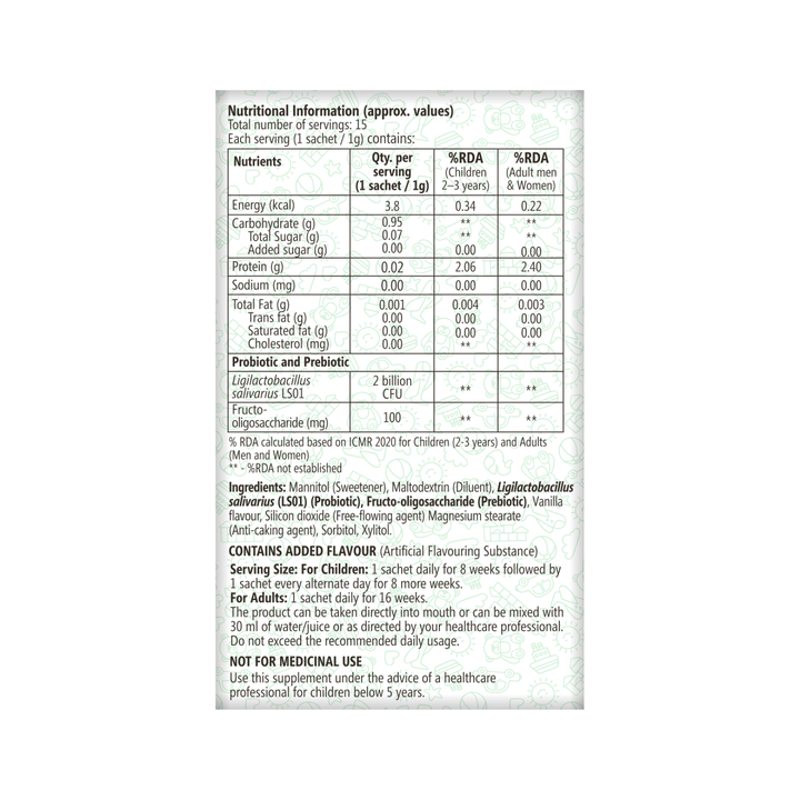 Tep-AD (Pack of 15 sachets) - Inzpera Healthsciences