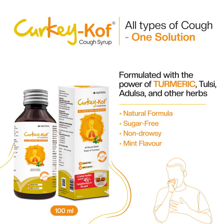 Curkey-KOF (100ml) - Inzpera Healthsciences