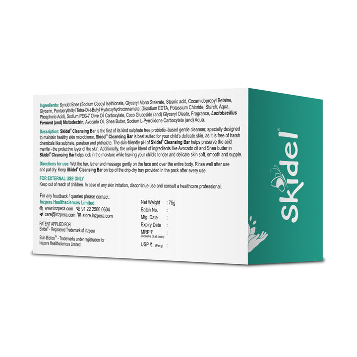 Skidel Bar (75g) - Inzpera Healthsciences