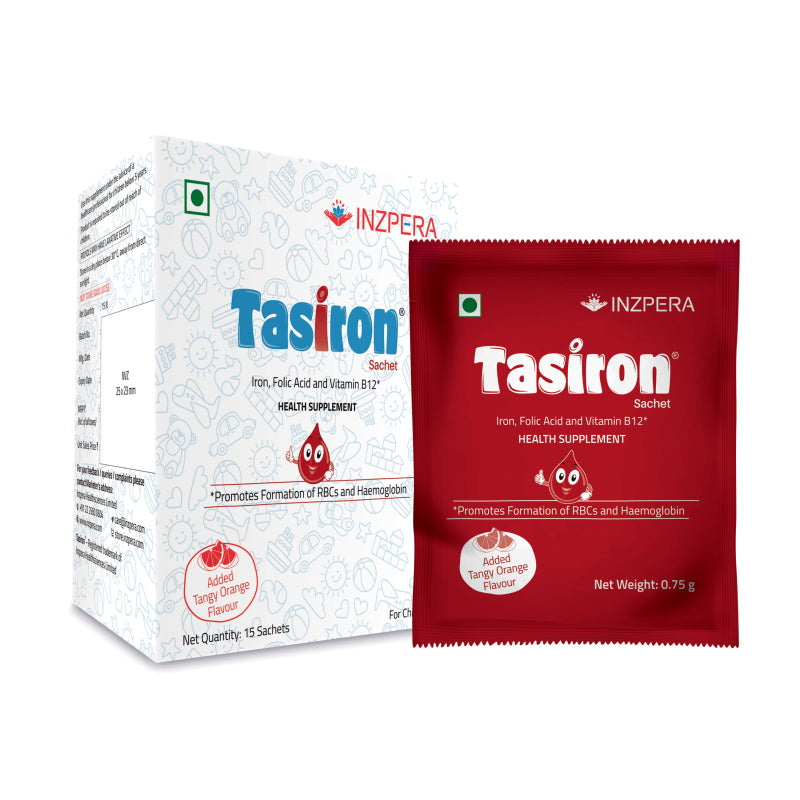 Tasiron (Pack of 15 sachets) - Inzpera Healthsciences