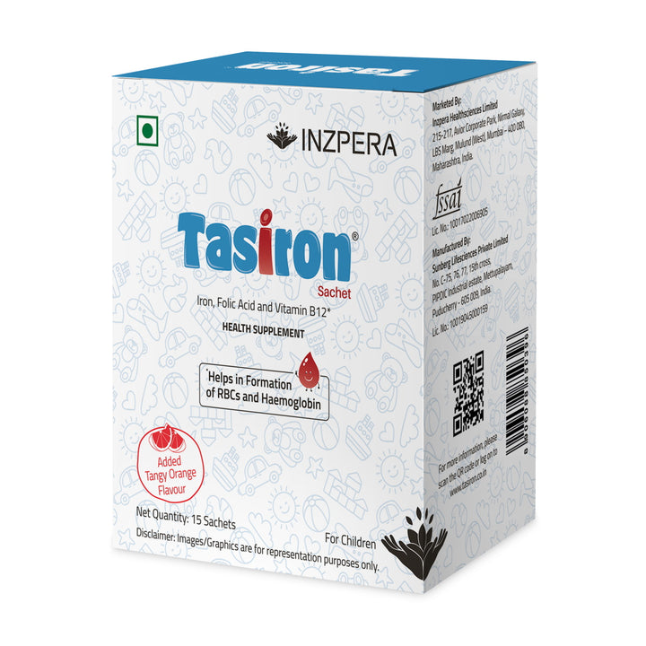 Tasiron (Pack of 15 sachets) - Inzpera Healthsciences
