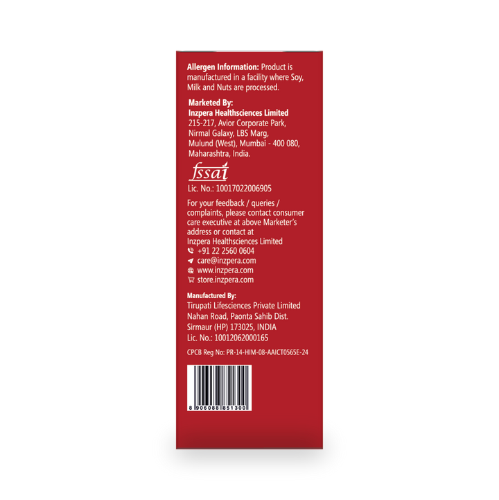 Tasiron Drops (30 ml) - Inzpera Healthsciences