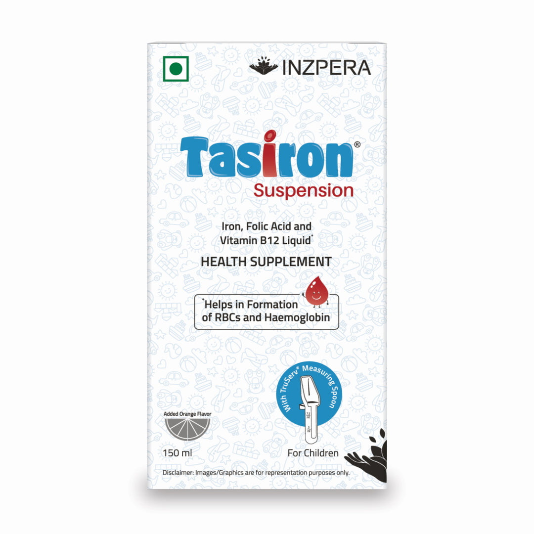 Tasiron Suspension (150ml) - Inzpera Healthsciences