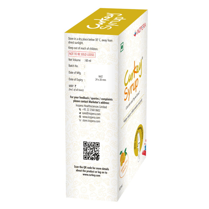 Curkey Syrup (60ml) - Inzpera Healthsciences