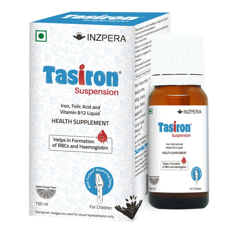 Tasiron Suspension (150ml) - Inzpera Healthsciences