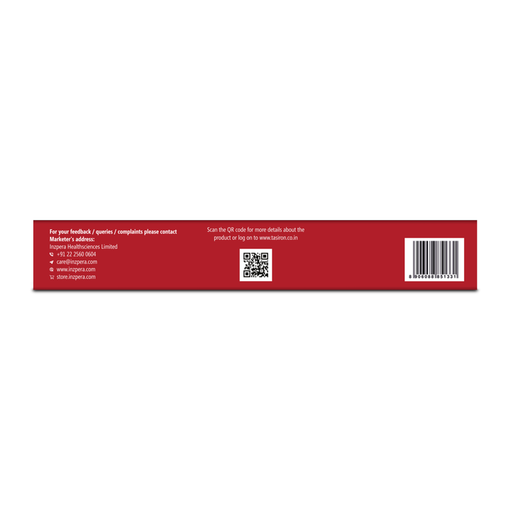 Tasiron-30 (3 Strips of 10 Chewable Tablets) - Inzpera Healthsciences