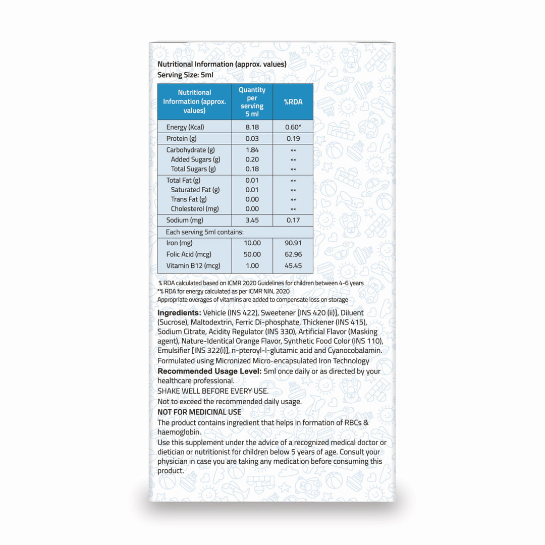 Tasiron Suspension (150ml) - Inzpera Healthsciences