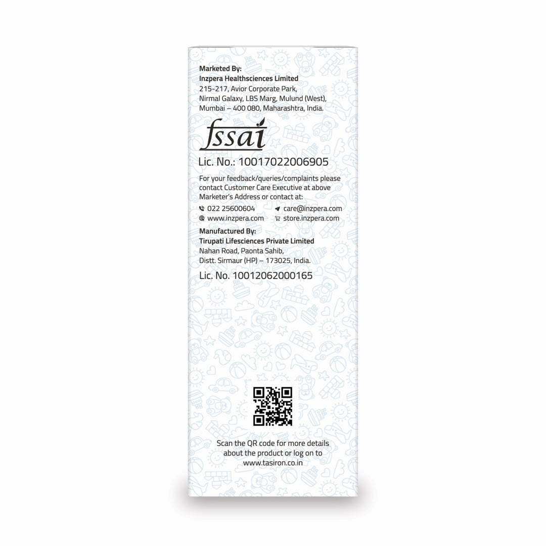Tasiron Suspension (150ml) - Inzpera Healthsciences