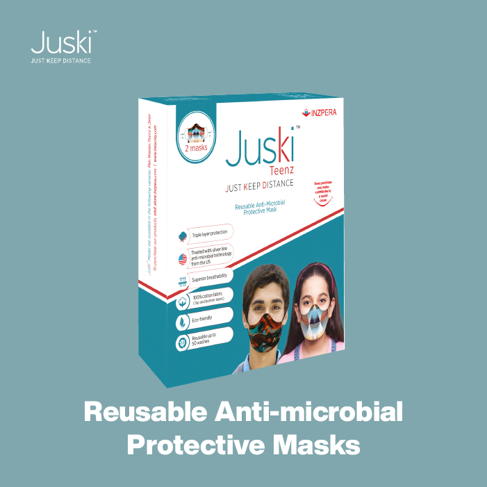 Juski Reusable Protective Mask For Youth (Unisex)